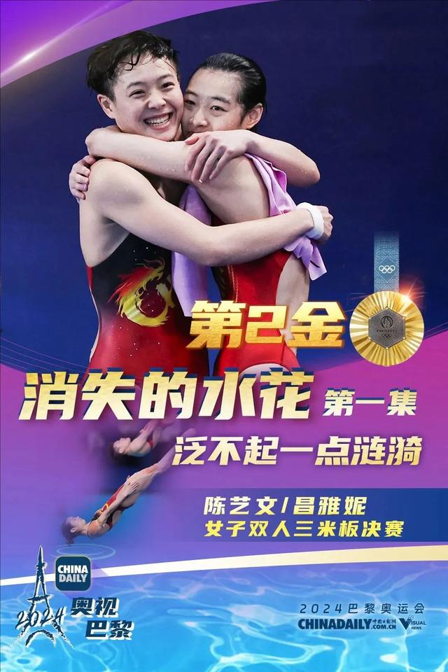 回顾巴黎奥运会中国队40枚金牌，感受中国队夺金的辉煌时刻～