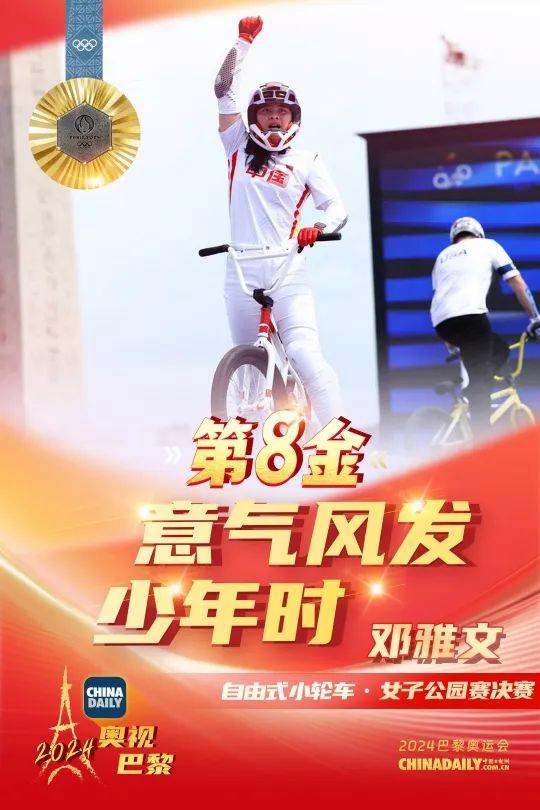 回顾巴黎奥运会中国队40枚金牌，感受中国队夺金的辉煌时刻～